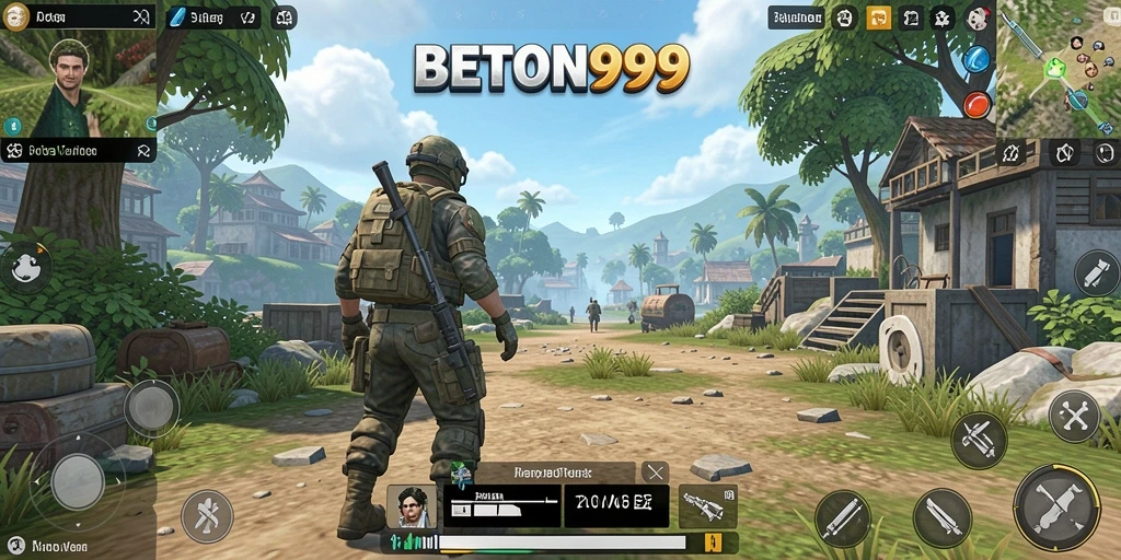 Gameplay BETON999 yang menakjubkan dalam dunia terbuka.