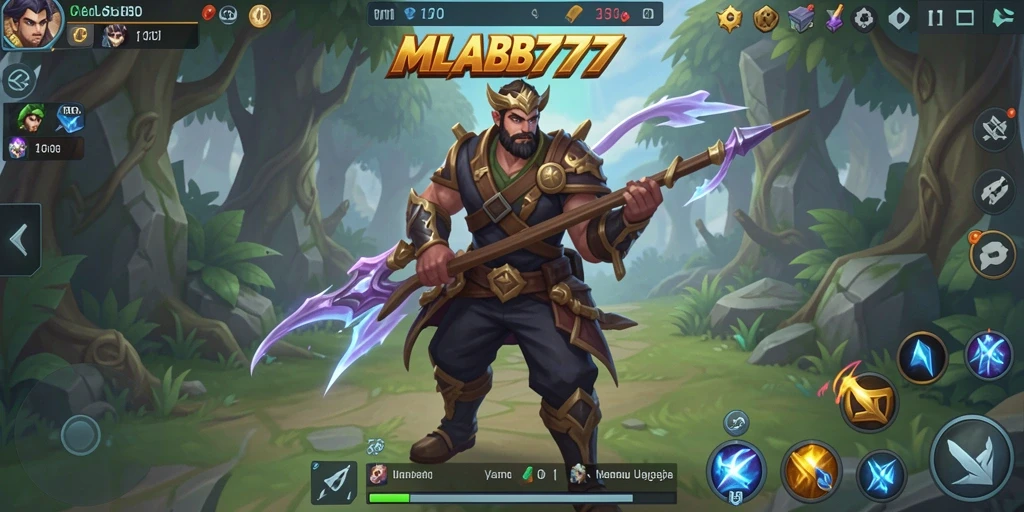 Tampilan gameplay seru dari MLBB777 dengan visual yang menarik.