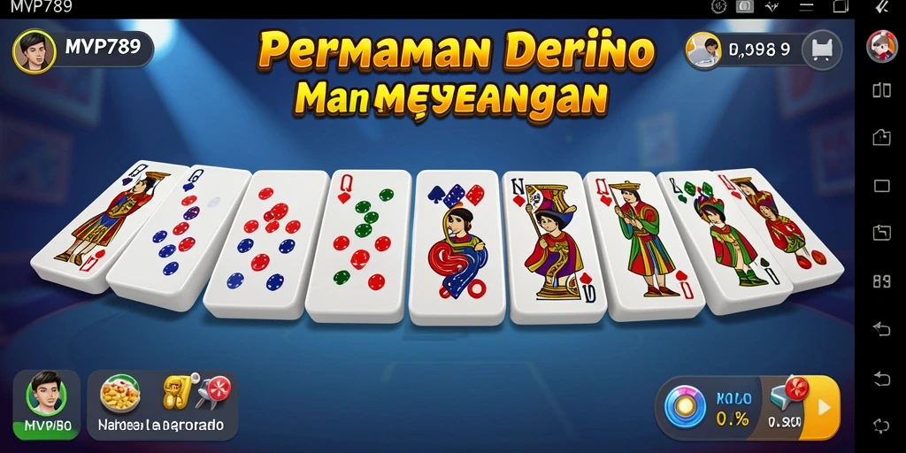 Tampilan gameplay yang menarik dan interaktif dari MVP789.