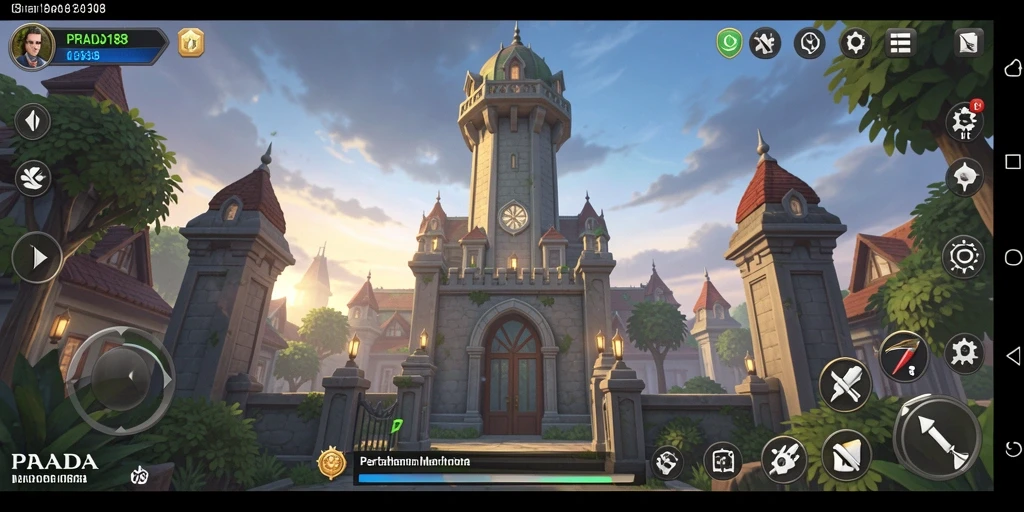 Screenshot utama PRADA188 menampilkan gameplay menarik Tower Defense.