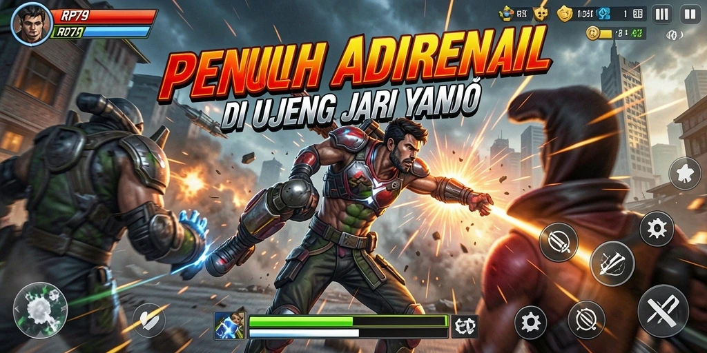 Tampilan gameplay seru dari RP79 yang penuh aksi.