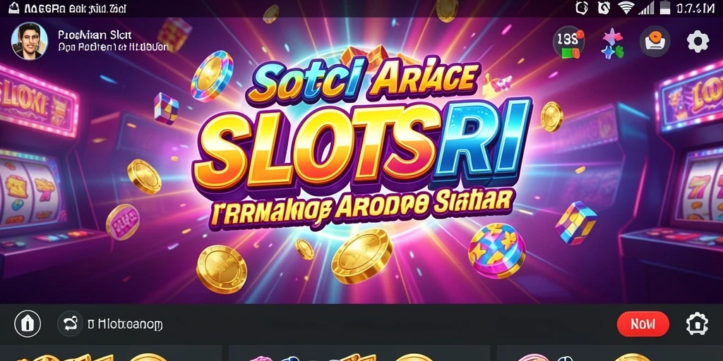 Tampilan gameplay menarik SLOTSRI dengan efek visual yang memukau.