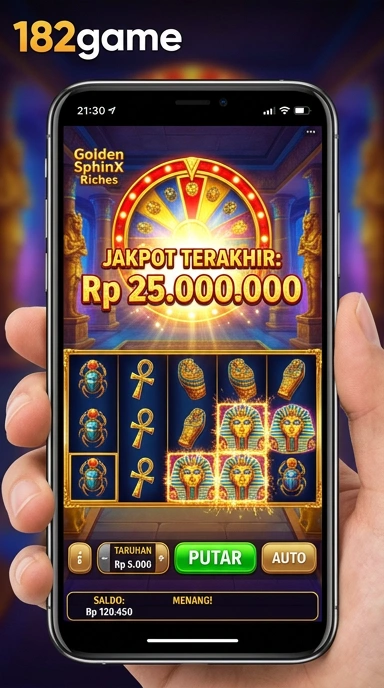 Antarmuka pengguna yang sederhana dan mudah di 182game.